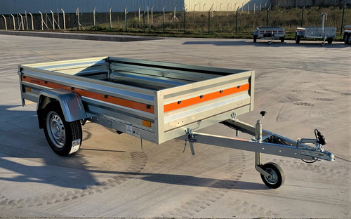 Trailer Temared Eco 2312-kipp 2.36 X1.25mts - 750kg S/frenos