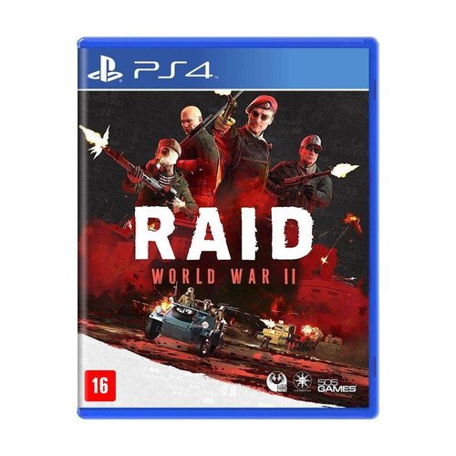 Raid World War 2 Jogo Novo Midia Fisica Para Ps4