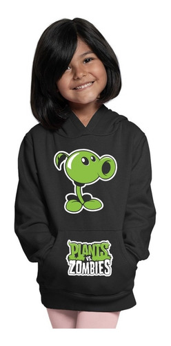 Imagen 2 de 3 de Pleron Estampado Niño Plants Vs Zombies R479g479
