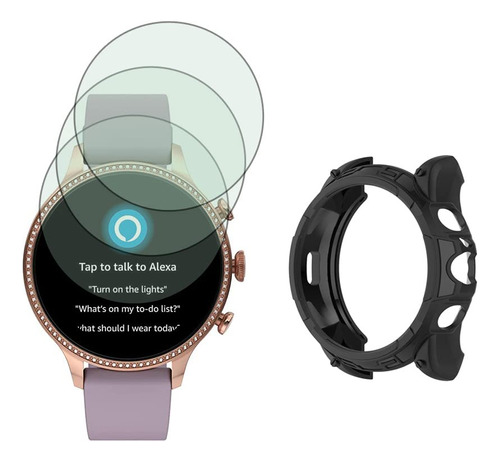 Protector Pantalla Reloj (3 + 1 Unidad) Para Fossil Gen 6