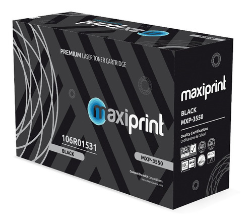 Toner Maxiprint Compatible Xerox 3550 Negro (106r01531)