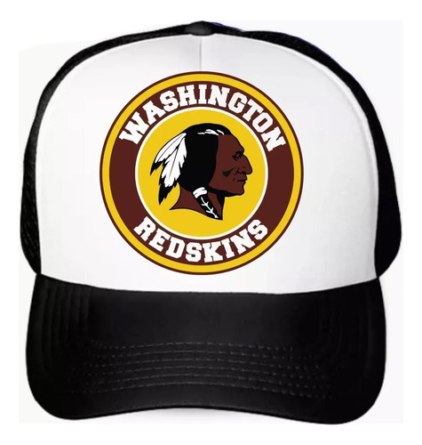 Gorra Nfl Personalizada Washington Redskins Trucker De Malla