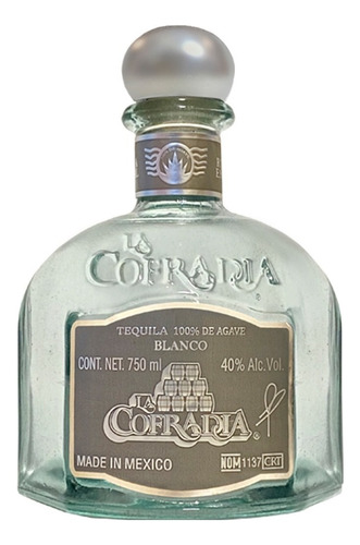 Tequila La Cofradia Blanco 750ml