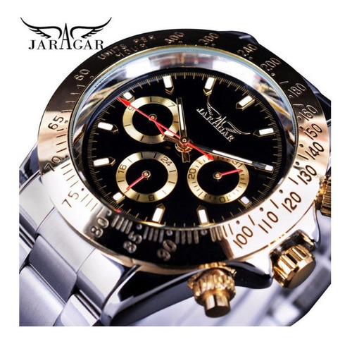 Reloj Luminoso Mecánico Automático Jaragar F120554