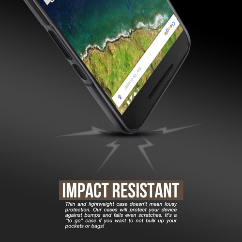 Huawei Nexus 6p Case, Cruzzerlite Bugdroid Circuit Case Comp