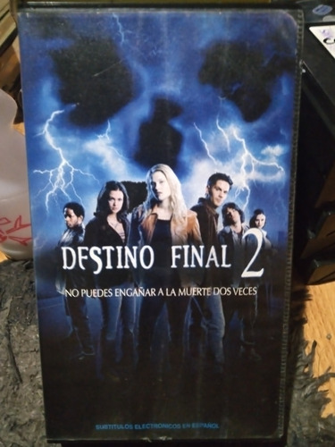 Destino Final Película Vhs Cassette Tape Cine Video No Dvd