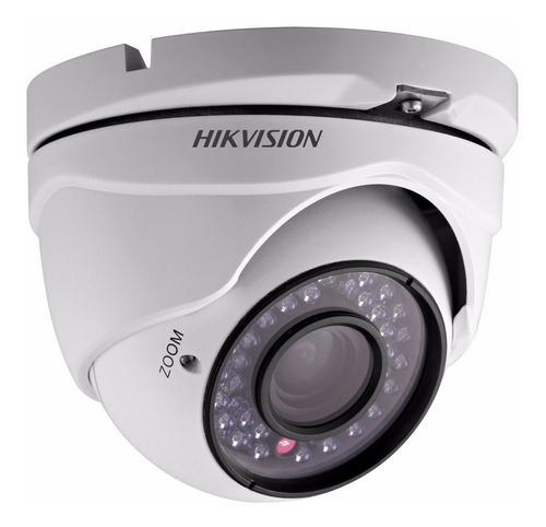 Camara Seguridad Hikvision Turbo Hd Tvi 720p 1mp Domo Metal