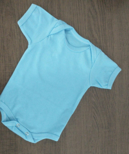 Imagem 8 de 10 de Body Infantil Canelado Kit 6 Sortido Calor Manga Curta
