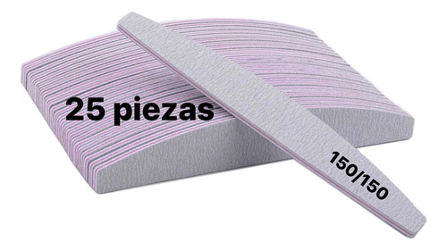 25 Limas Profesional Para Uñas Manicure Grano A Elegir Limas