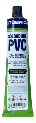 Pega Para Tubo Pvc Agua Fria Tubrica 70cc