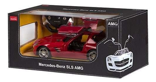 Auto convencional a control remoto Rastar SLS AMG Mercedes Benz 1:14