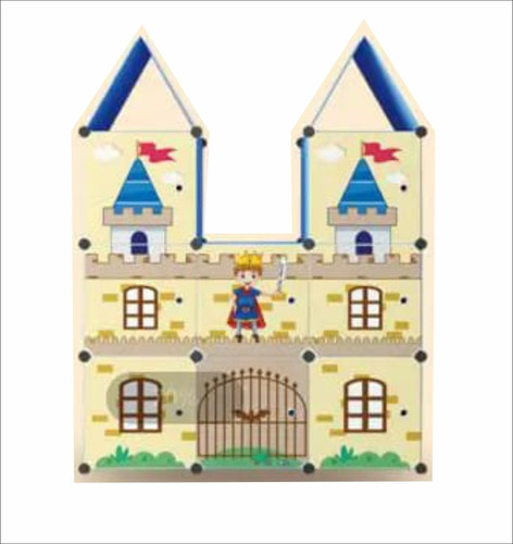 Armario Organizador Para Niños - Castillo 1.10x 1.30mtr