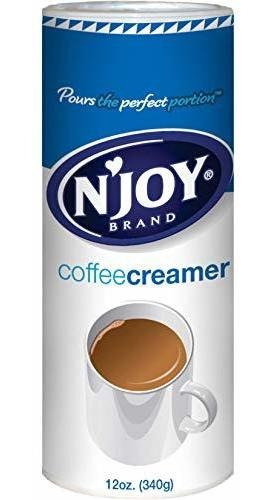 N'joy Café Creamer, De 12 Onzas (paquete De 6) - No Lácteos,