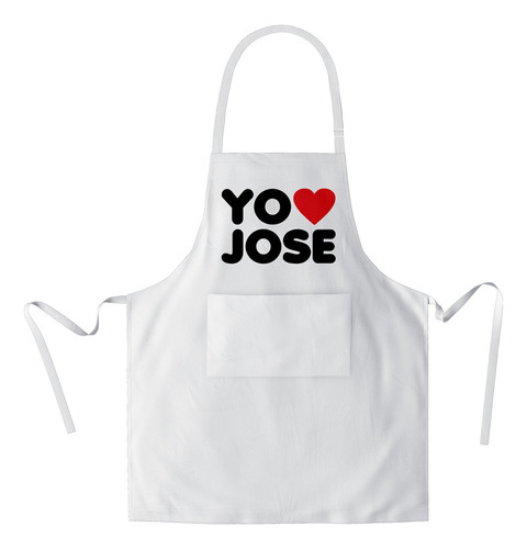 Mandil Yo Amo A Jose (d0030 Boleto.store)