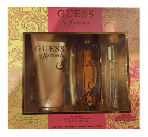 Set Guess By Marciano 100ml Edp Para Dama 3pcs