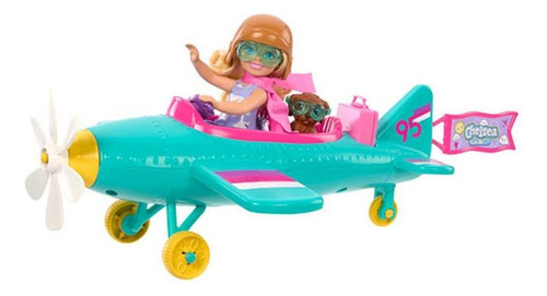 Barbie Fantasy Chelsea Piloto De Avião Com Acessórios Mattel