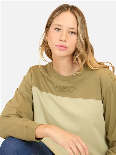 Polera Ml Dreams Verde Mujer Maui And Sons