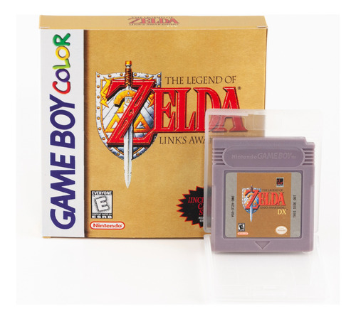 Zelda Links Awakening Dx Gbc Color Re-pro Ingles + Caja