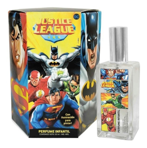 Perfume Infantil Liga De La Justicia  X 50ml