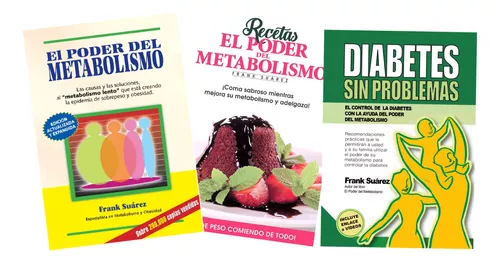 Libros y Cursos Frank Suárez (Súper Pack Metabolismo