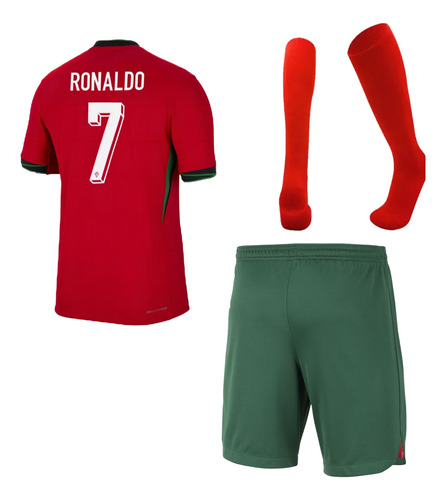 Uniforme Seleccion Portugal Ronaldo 7 O Personalizado Adulto