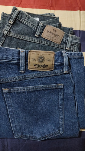 Jeans Wrangler Auténticos Relaxed Fit $15 C/u