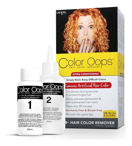 Color Oops Extra Conditioning Hair Color Remover, 1 Aplic...
