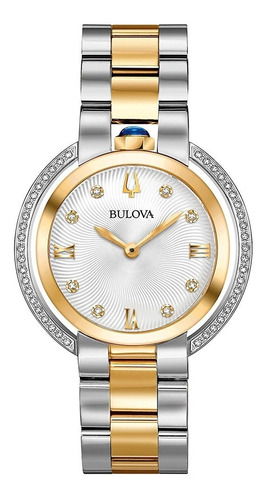 Reloj Bulova Rubaiyat 98r246 Dama Diamantes Original