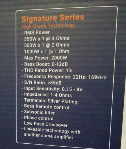 Imagen 6 de 8 de Adl-c1100.1d Audiolabs Nano Mejor Que Rockseries Rks-p1100.1