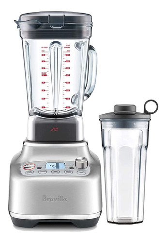 Breville The Super Q - Batidora De Vaso (68 Onzas, Acero