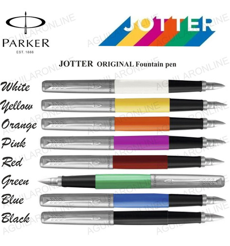 Parker Jotter Originals Pluma Cuerpo Acero Color Apt Grabado