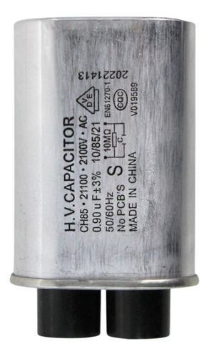 Capacitor De Alta Tensão Microondas 0.90uf 2100v