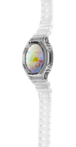 Imagen 3 de 5 de Reloj Casio G-shock Youth Vapor Multicolor Ga-2100srs-7acr