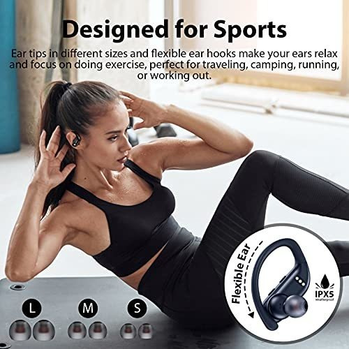 Audífonos Inalámbricos Bmanl, Bluetooth, 48 Horas De Repro