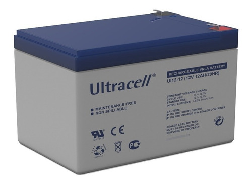 Bateriasev 12v12ah Ultracell P/vehiculos Electricos