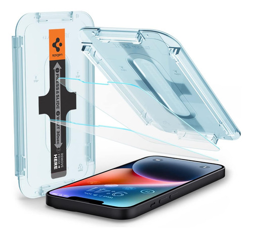 Vidrio Templado Spigen iPhone 13 Pro Max (2 Pack) Clear