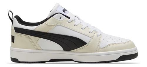 Tenis Puma Rebound V6 Low Casuales Unisex Urbanos Blancos