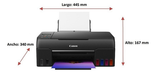 Impresora Multifuncional Canon Pixma G610 Negra