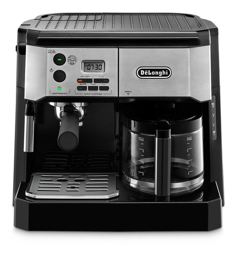 Cafetera De'Longhi BCO 430 automática negra y inox de goteo 115V