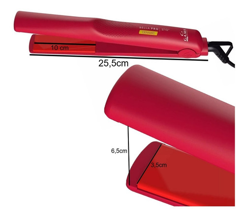 Imagem 2 de 9 de Prancha De Cabelo Gama Profissional 410°f Cacheador Titanium
