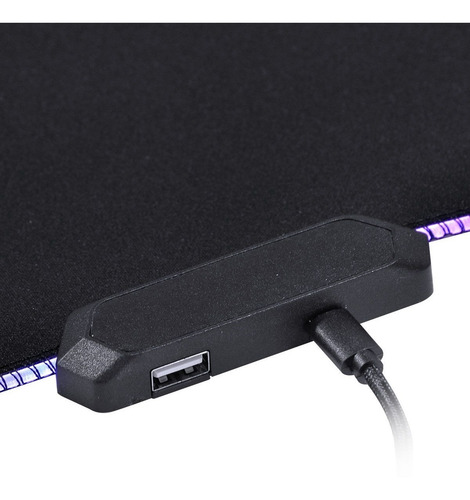 Mousepad Vinik Vx Gaming Rgb 250x350x3mm Preto + Nfe