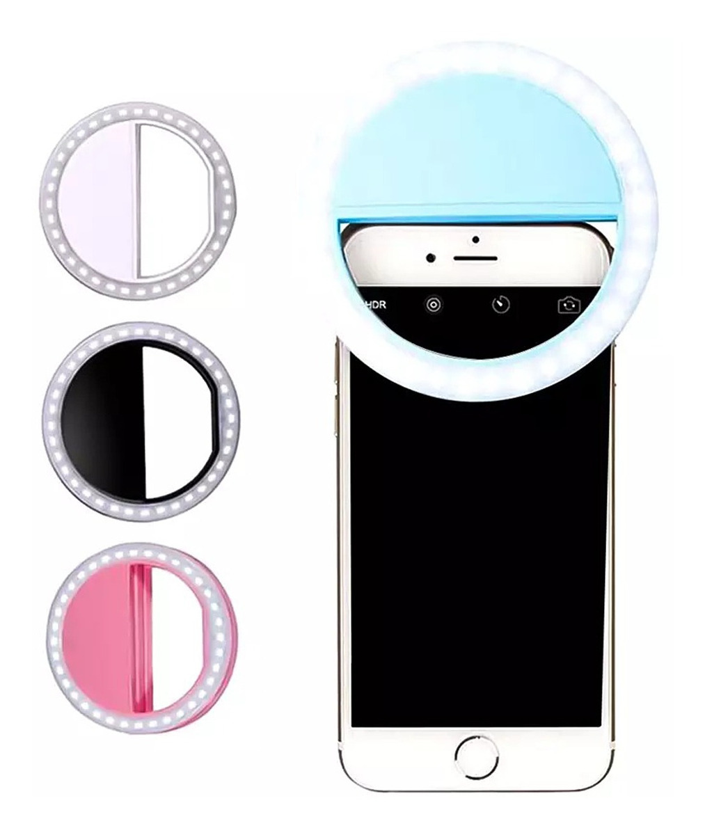 Anel Luz Luminoso Para Celular Flash Selfie Mini Ring Light Mercadolivre