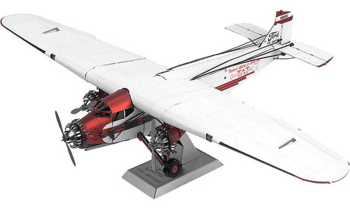 Avion Ford Trimotor Armable Puzzle 3d Metal Earth Mms467