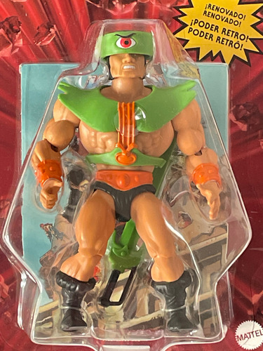 Triklops Motu Origins Mattel 2023 Tri Klops Triclops Unpunch (Usado)