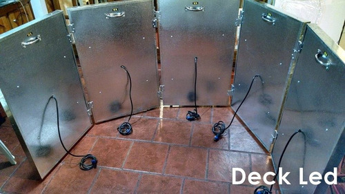 Imagen 7 de 10 de Cabina Dj Pixel Led En Vivo (2.00m X 1.00m)-deck Led Quilmes