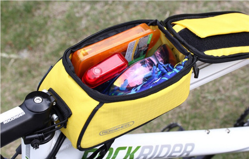 Imagen 3 de 6 de Bolso Para Bicicletas Roswheel Porta Celulares Impermeable