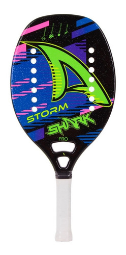 Raquete De Beach Tennis Shark Storm 2022 Cor Roxo