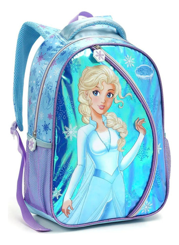 Mochila Infantil Princesa Do Gelo Frozen Costa