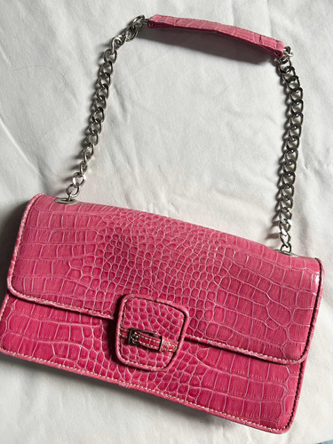 Cartera Liz Claiborne Cuero Croco 