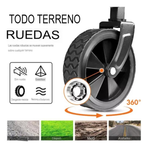 Carrito Arrastre Para Compras Plegable Para Camping Y Picnic